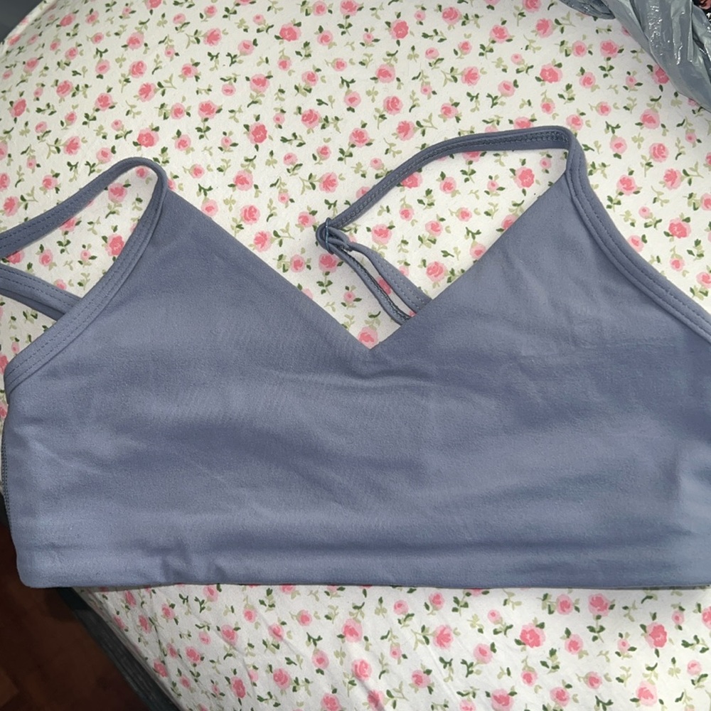 Light teal aritzia bra